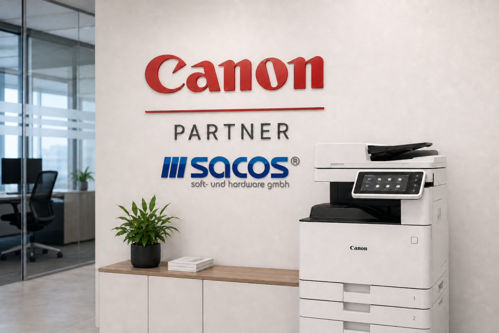 SACOS ist offizieller Canon-Partner